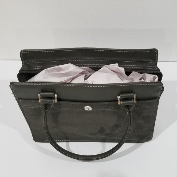 Inspirio - Zondervan Book and Bible Cover - Handbag Style - Moss Green - Picture 7 of 15